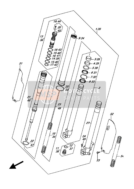 5115636E00, Ring, Oil Seal Stopper, Suzuki, 2