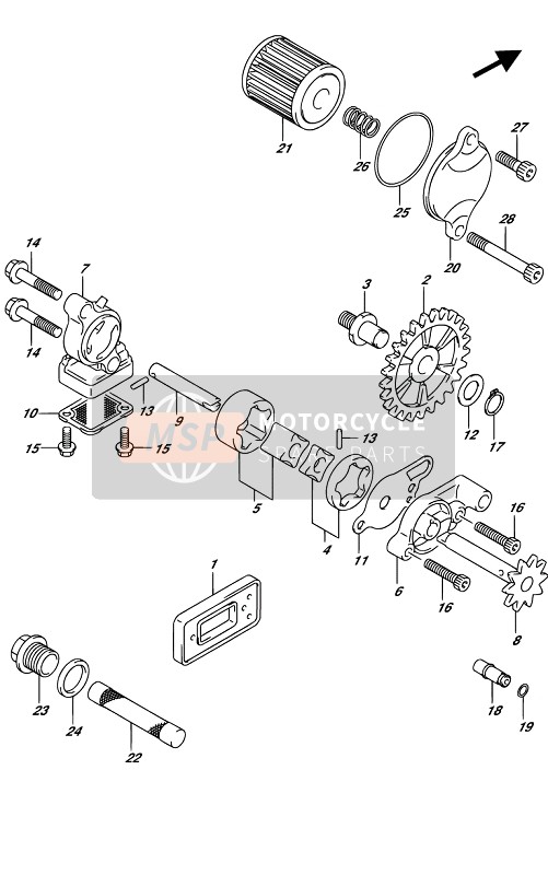 1631535G40, Tappo , Motore E  Olio, Suzuki, 2