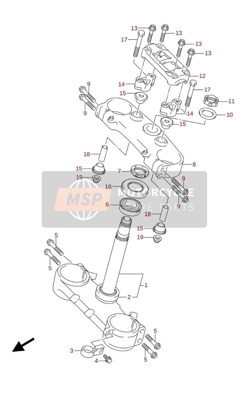 5131146K10, Bracket,Upper, Suzuki, 0