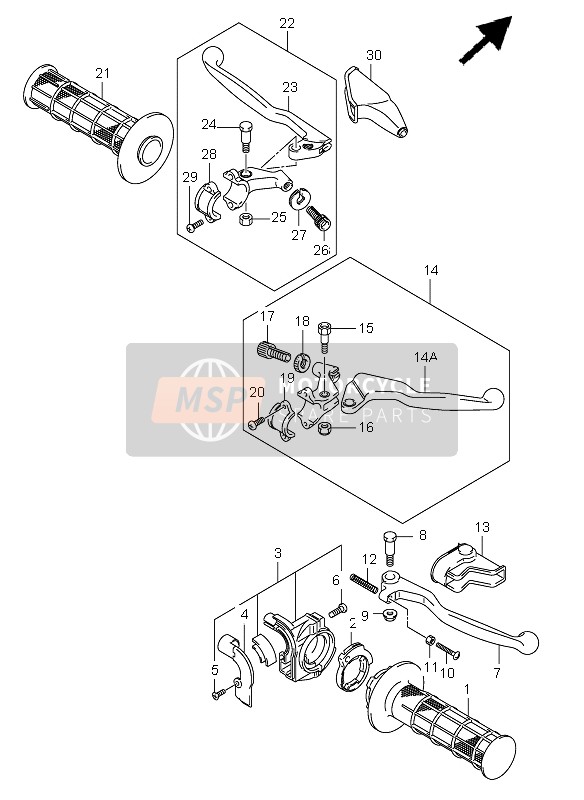 5734140003, Cover,Clutch Lever, Suzuki, 0