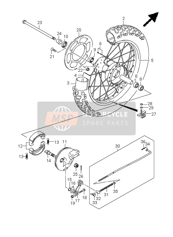 0411125308, Pin, Suzuki, 4