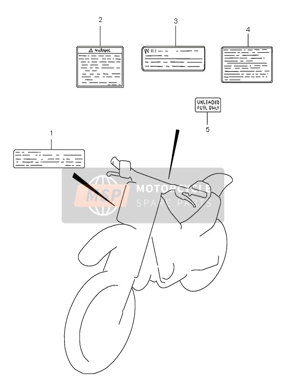 6836902B31, Sticker "Banden Ece", Suzuki, 2