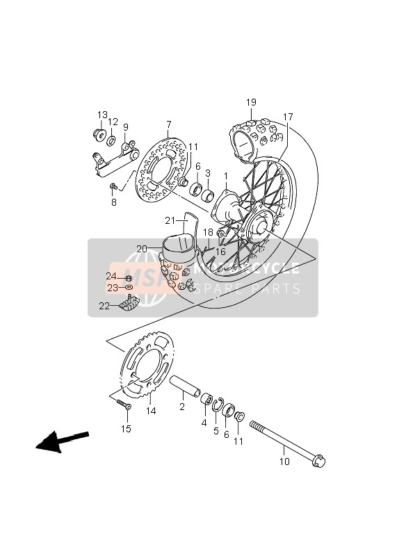 Rear Wheel (LW)