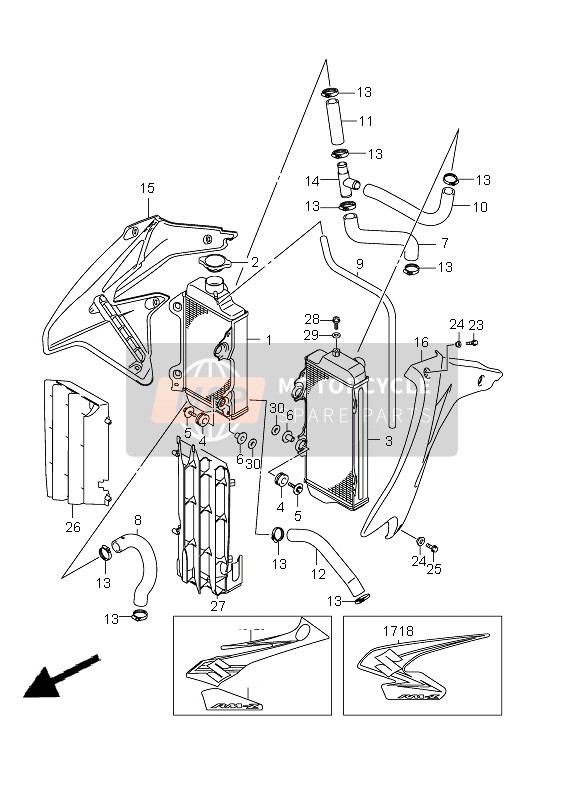 1785428H00, Durit, Suzuki, 3