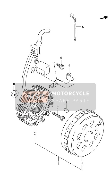 Suzuki RM-Z450 2011 Magnets for a 2011 Suzuki RM-Z450