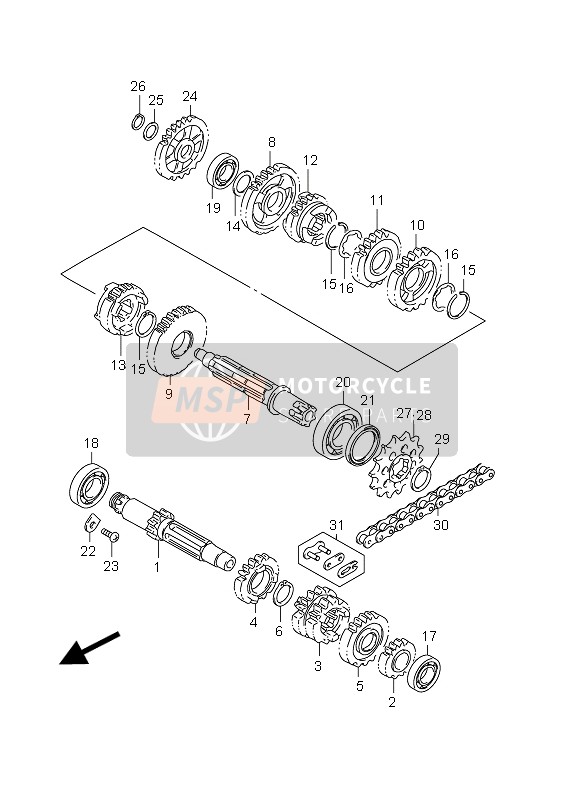 Transmissie (LW)