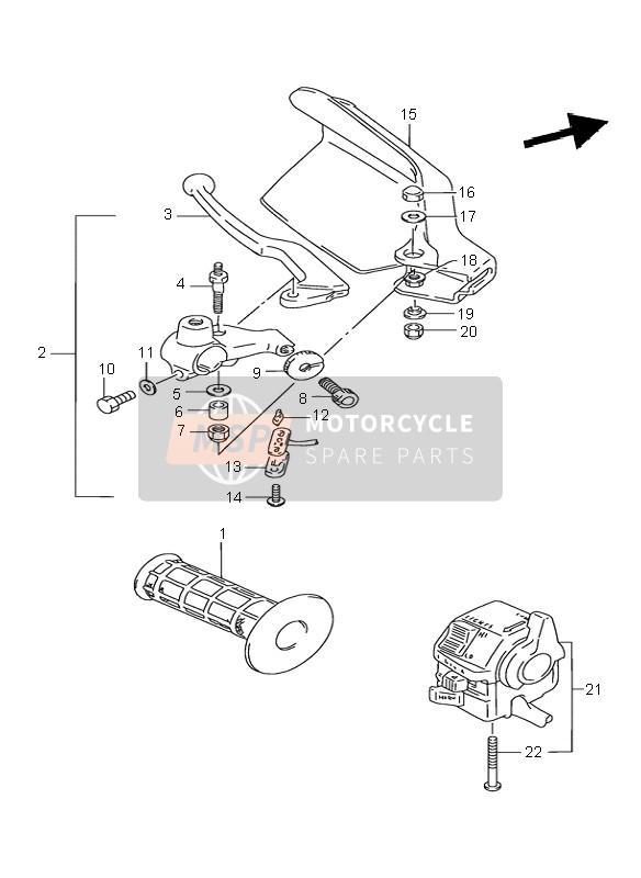 3740017E20, Switch Assy, Handle Lh, Suzuki, 0