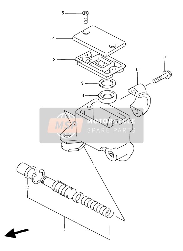 Front Master Cylinder