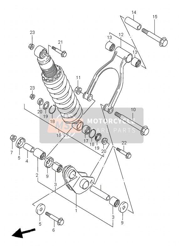 Rear Cushion Lever