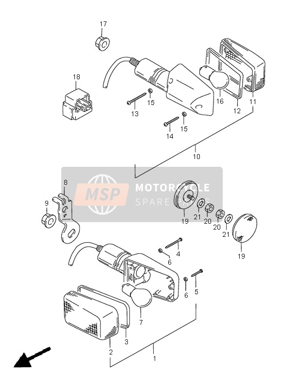 3568132E00, C Soporte Intermit. Del., Suzuki, 0