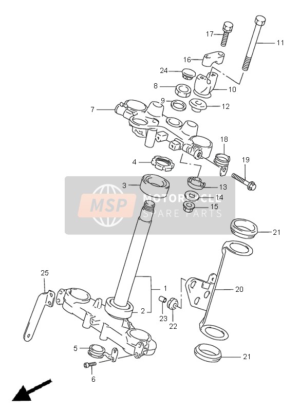 5155315D01, Amortiguador Soporte Faro, Suzuki, 2