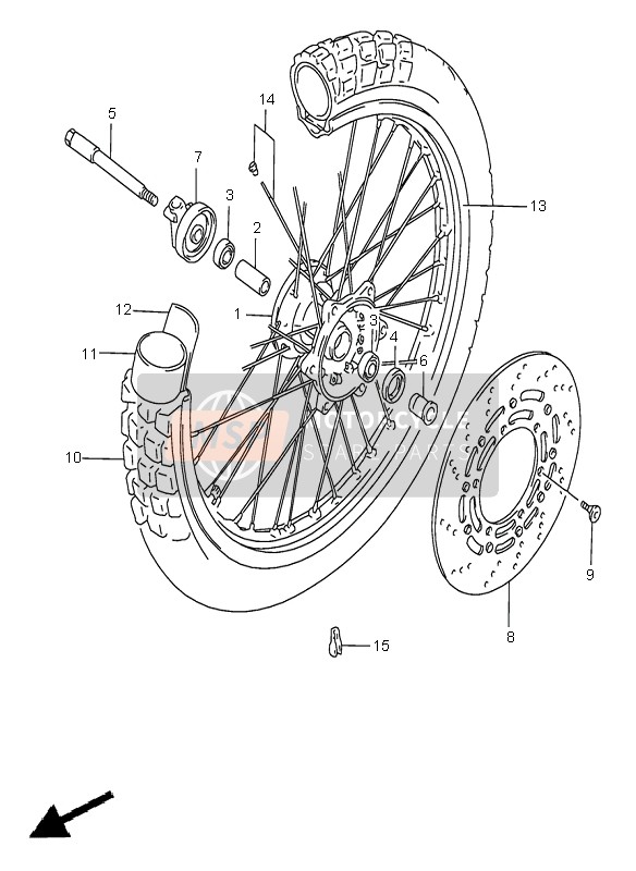 5520032E01, Tube Assy, Wheel Inner, Suzuki, 0