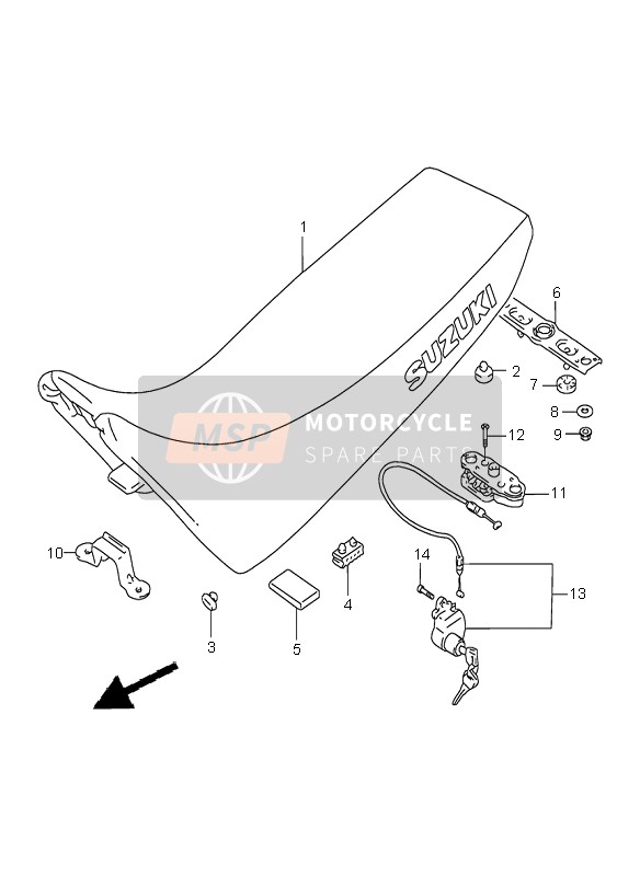 4511931D00, Support, Suzuki, 0