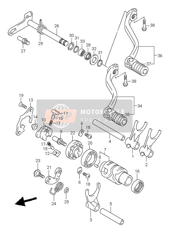 2535729F00, Bout, Suzuki, 0