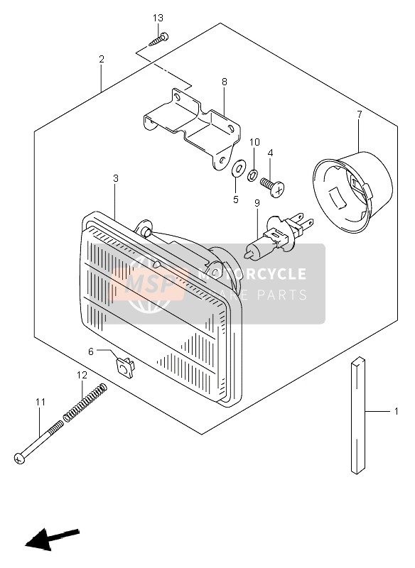 083210105A, Lock Washer, Suzuki, 2