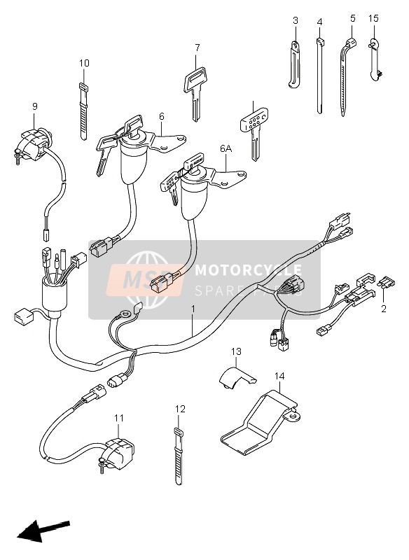 Wiring Harness (DR-Z400E)