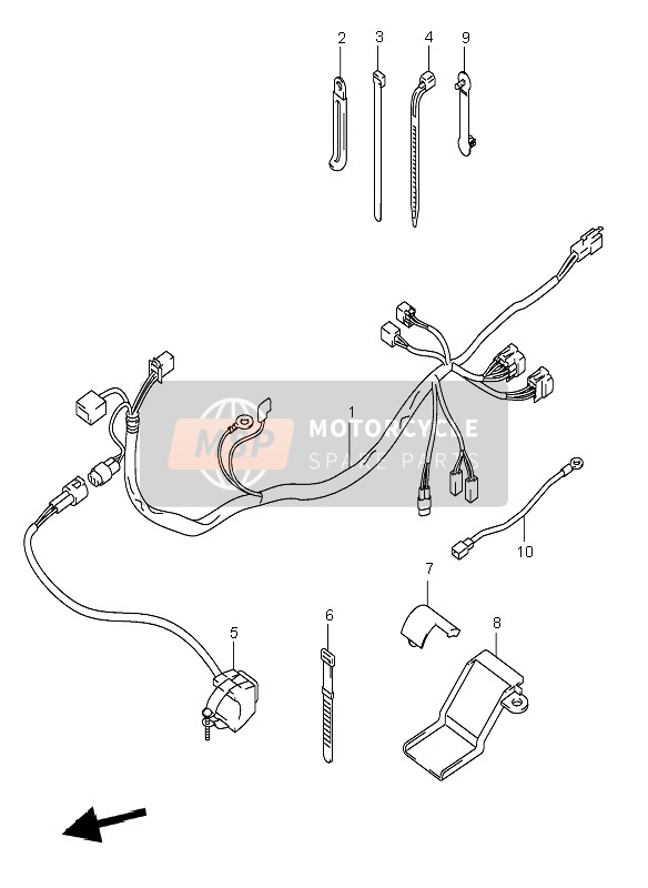 Wiring Harness (DR-Z400 E1)