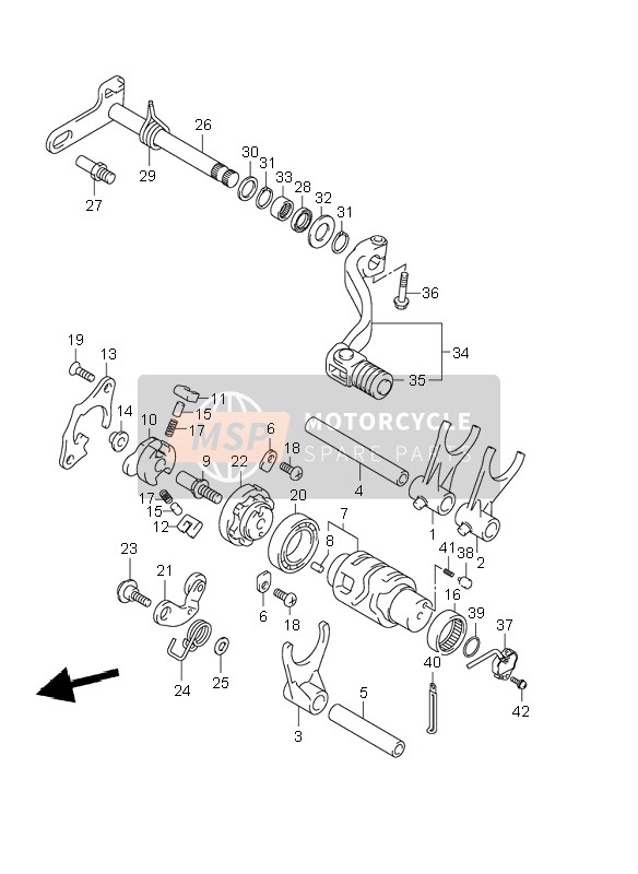 Suzuki DR-Z400S 2001 Gear Shifting for a 2001 Suzuki DR-Z400S