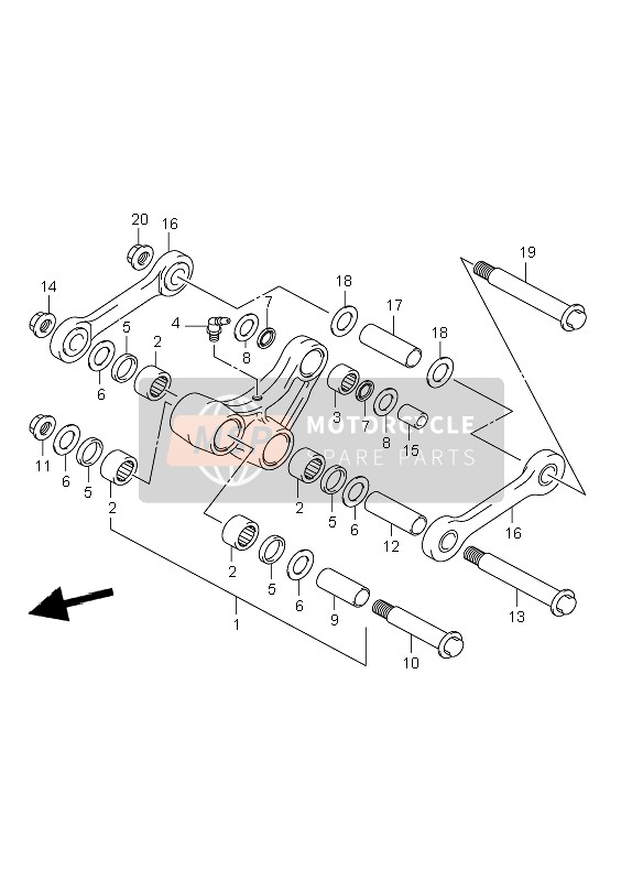 Rear Cushion Lever