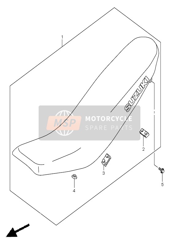 4510029F90BAE, Seat Assy, Suzuki, 0