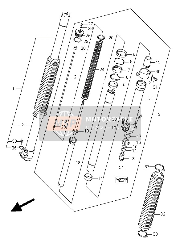 Front Fork Damper