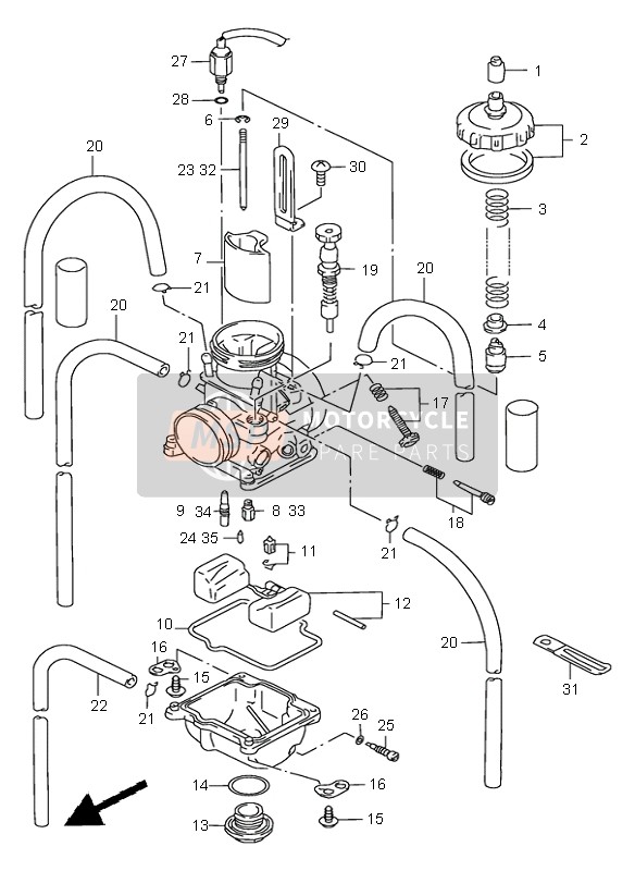 1338336E00, Needle, Jet (R1467LS), Suzuki, 0