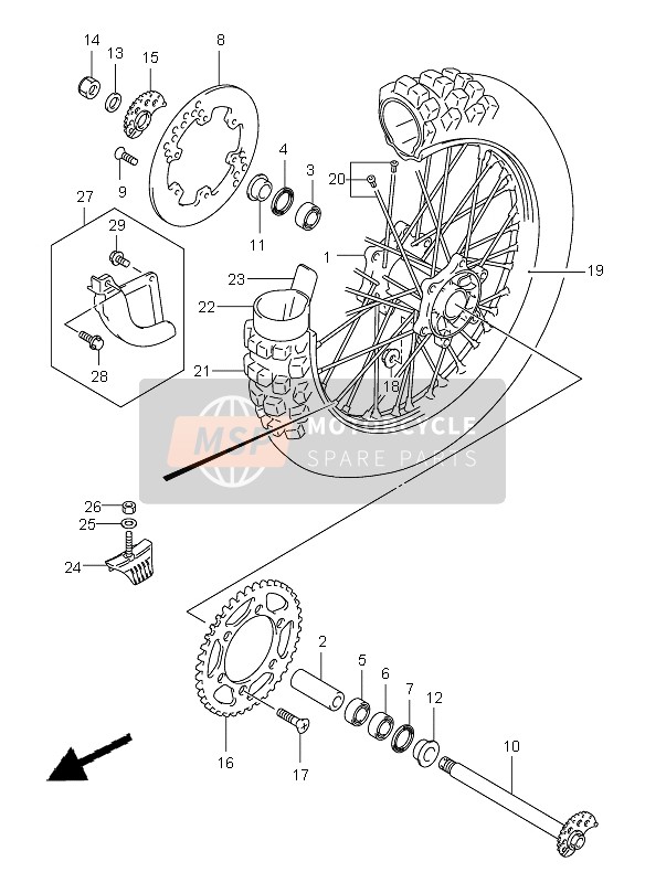 Rear Wheel