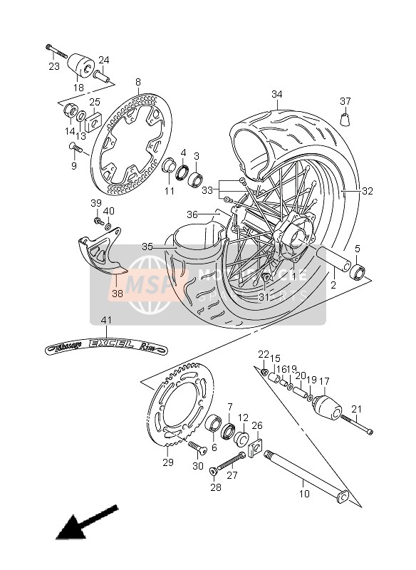 Rear Wheel