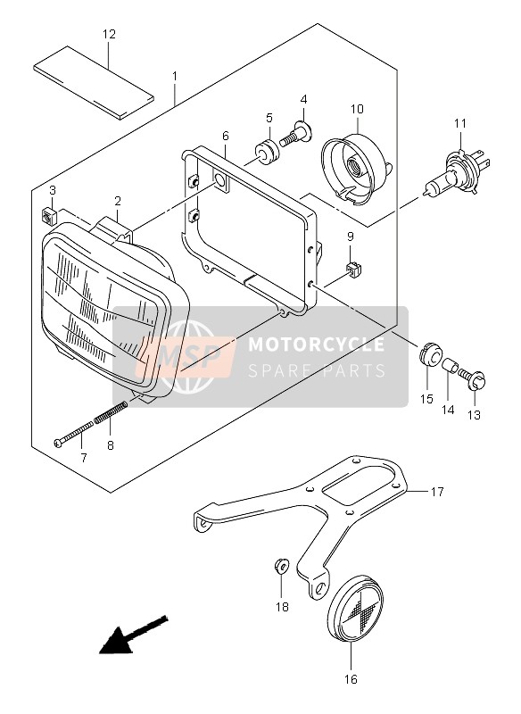 Lampe frontale