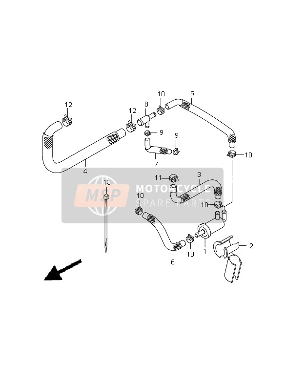 1541116HA0, Filter, Fuel, Suzuki, 0