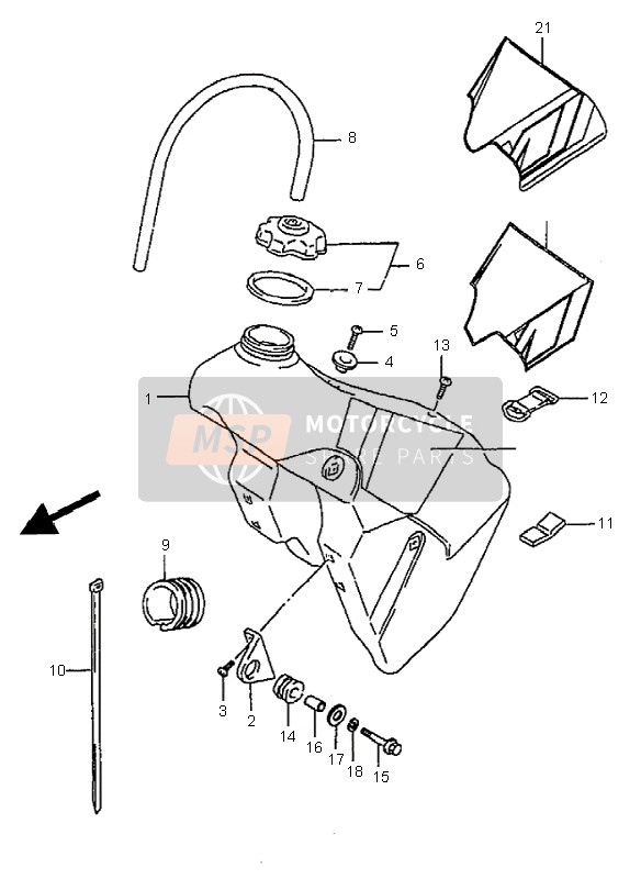 6811037E40N8H, Tape Set, Fuel Tank, Suzuki, 0