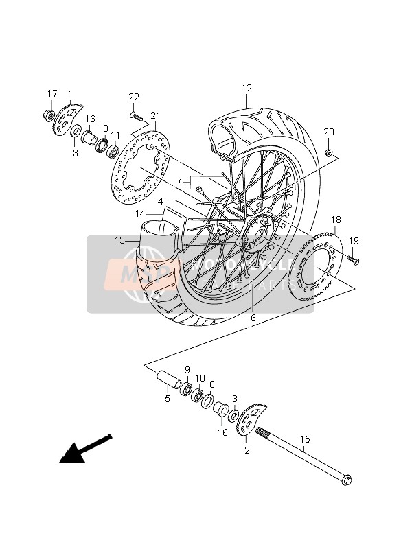 0928422004, Wellendichtring, Suzuki, 4