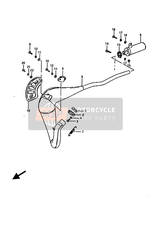 1418120400, Gasket, Exhaust Flange, Suzuki, 0