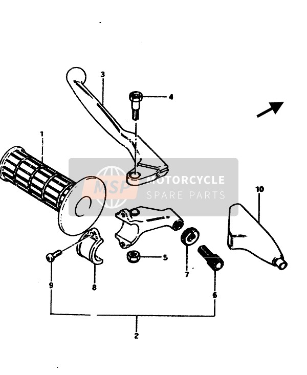 Left Handle Grip