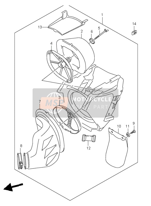 3294214111, Band (L:65), Suzuki, 1