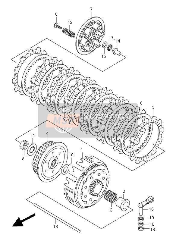 0918110186, Washer (10X20X0.5), Suzuki, 3