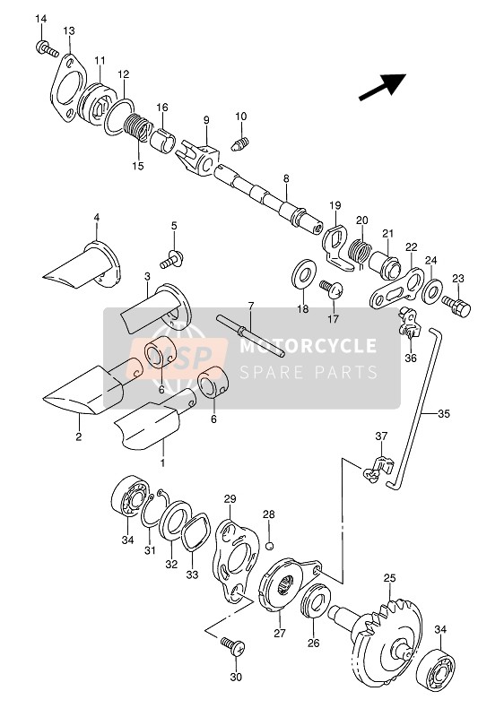 1268200B20, Stator, Actuator, Suzuki, 1