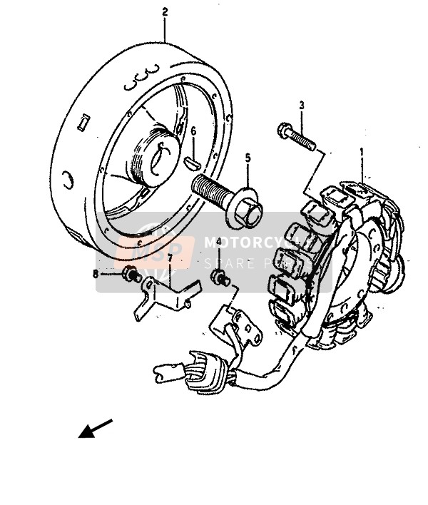 3210244B01, Rotor, Suzuki, 0