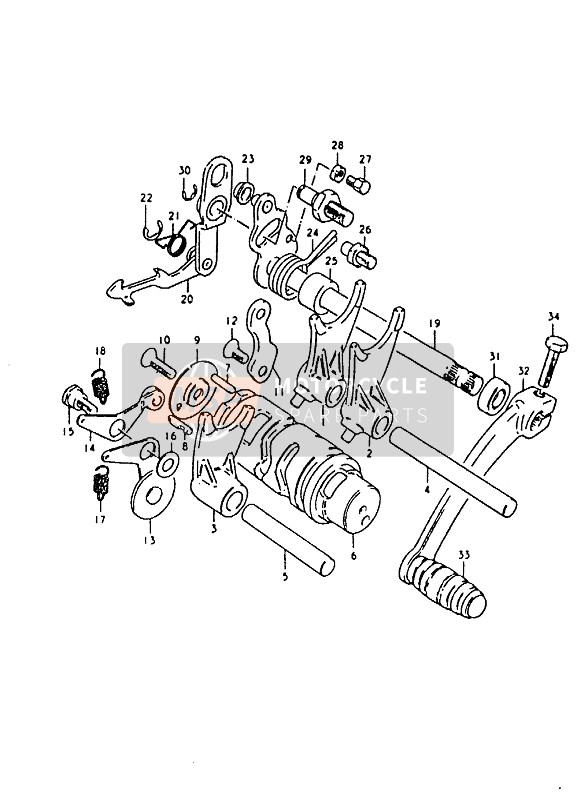 Suzuki RM50 1992 Gear Shifting for a 1992 Suzuki RM50