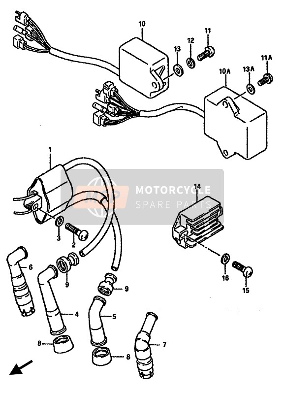 Suzuki DR600S(U) 1986 Electrical for a 1986 Suzuki DR600S(U)