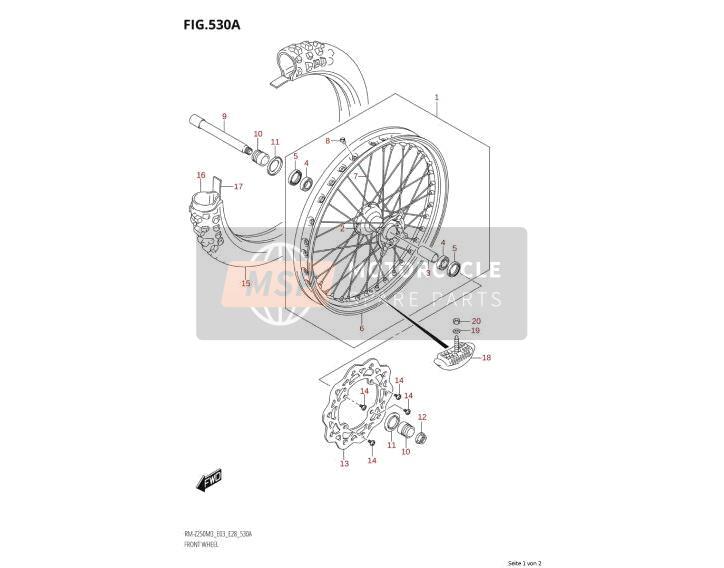 Roue avant