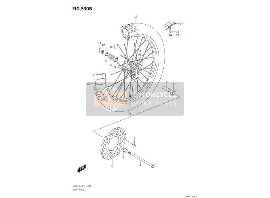 Roue avant