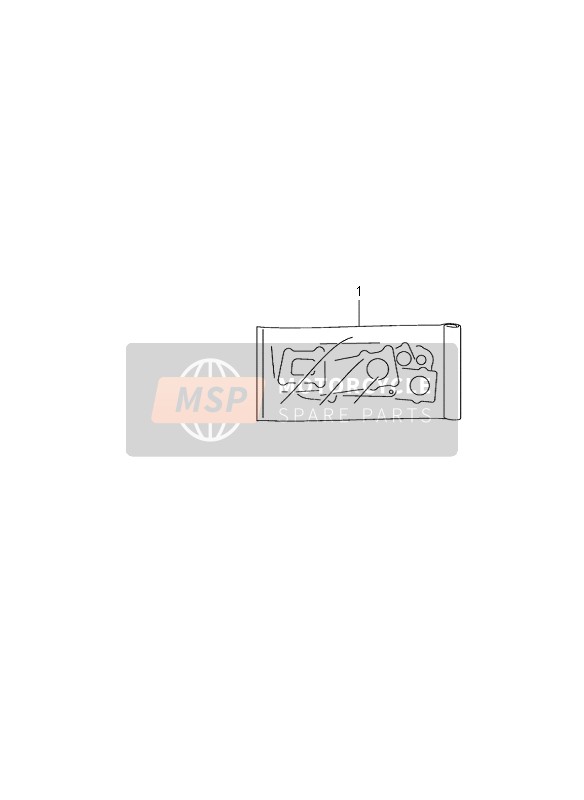 1114121F00 Gasket, Cylinder Head Part Suzuki - MSP