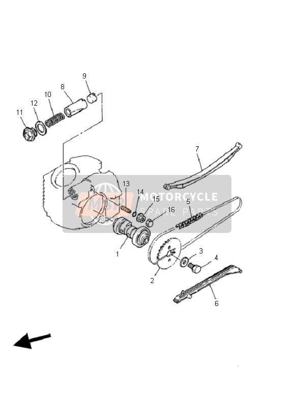 932100754000, Anillo Obturador Toroidal, Yamaha, 2