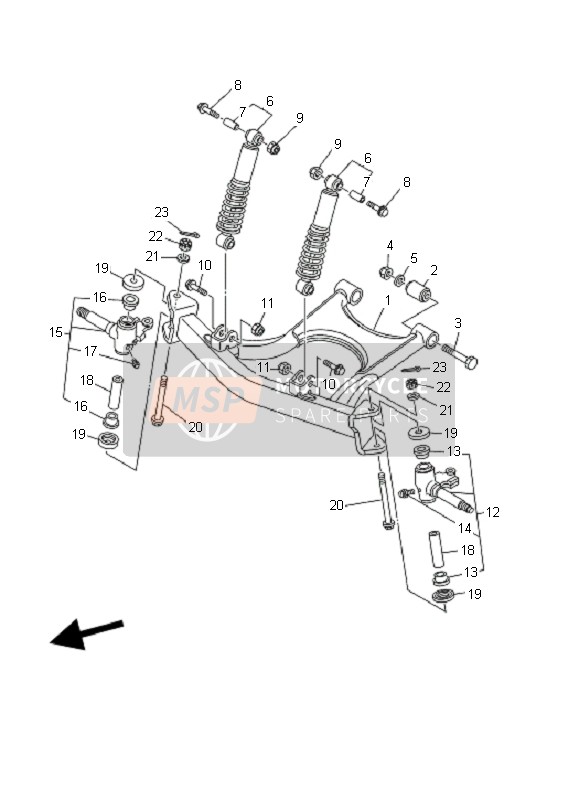 90109104A800, Bolt(55X), Yamaha, 0