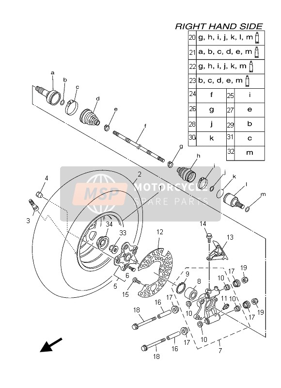 Ruota posteriore 2