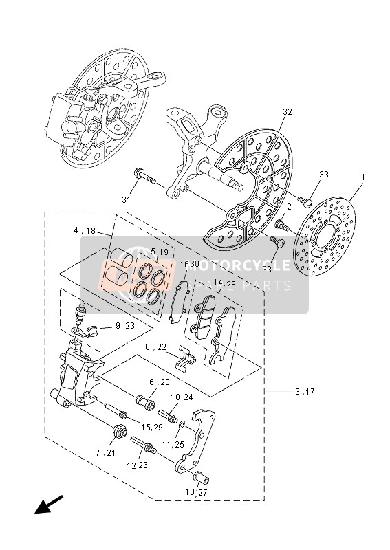 Front Brake Caliper