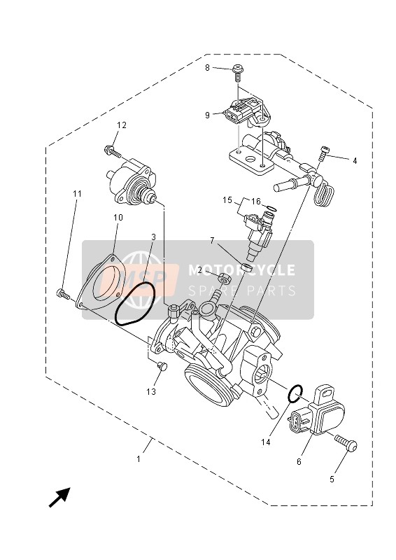 1S4142160000, Schraube, Yamaha, 1