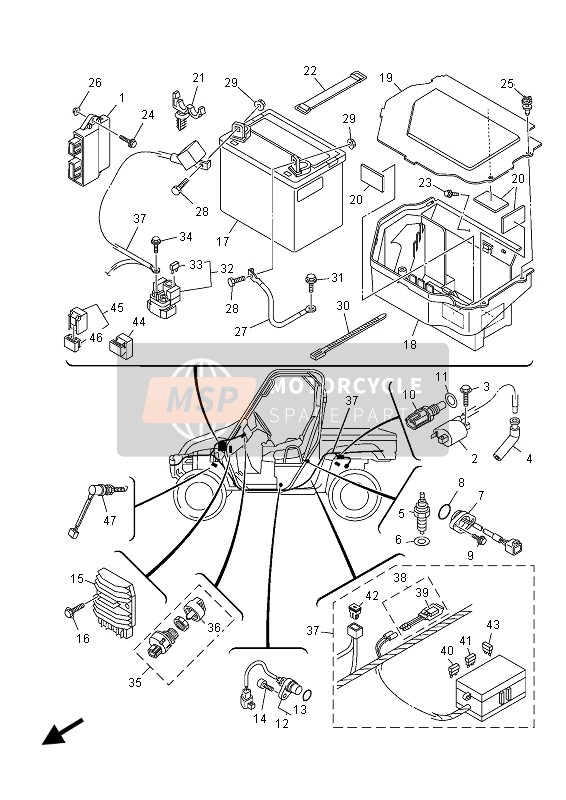 904301220200, Joint, Yamaha, 2