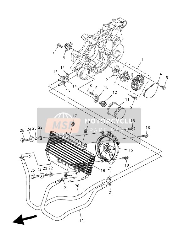 1NSE34641000, Durite A Huile, Yamaha, 0